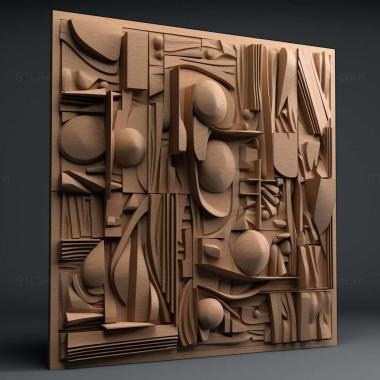 Patterns and decorations Karl Orff 4 3d model